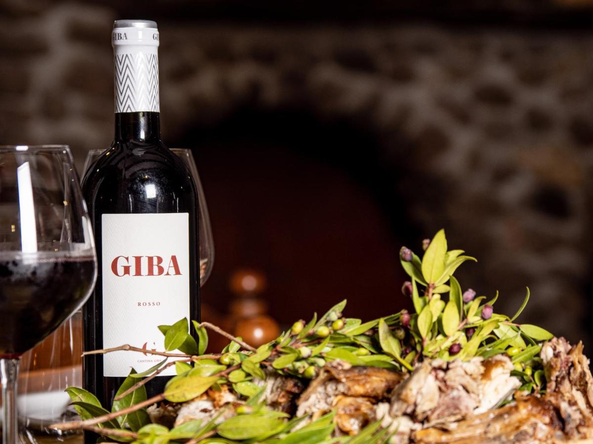 Albergo Ristorante Locanda Rosella Giba ภายนอก รูปภาพ